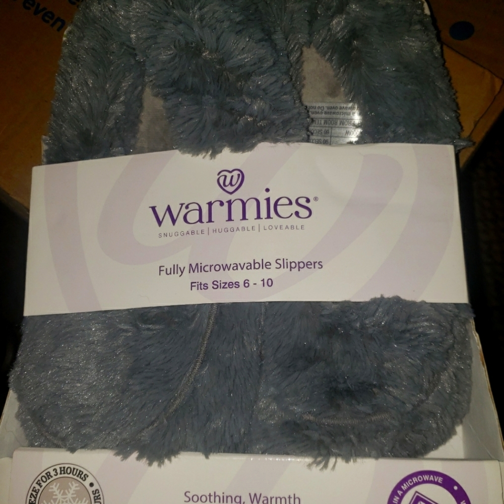 Warmies Microwavable House Slippers